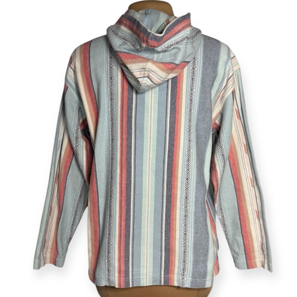 FAHERTY BRAND 
Baja Poncho Hoodie Sierra Paradise - Stripe XS - Picture 6 of 10
